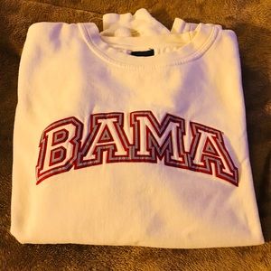 Bama Pullover Sweater Sweatshirt in Ivory